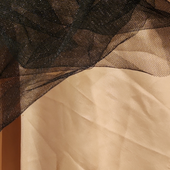 Steal the spotlight in La Femme 27164 black floor length strapless A-line gown. - Picture 15 of 16